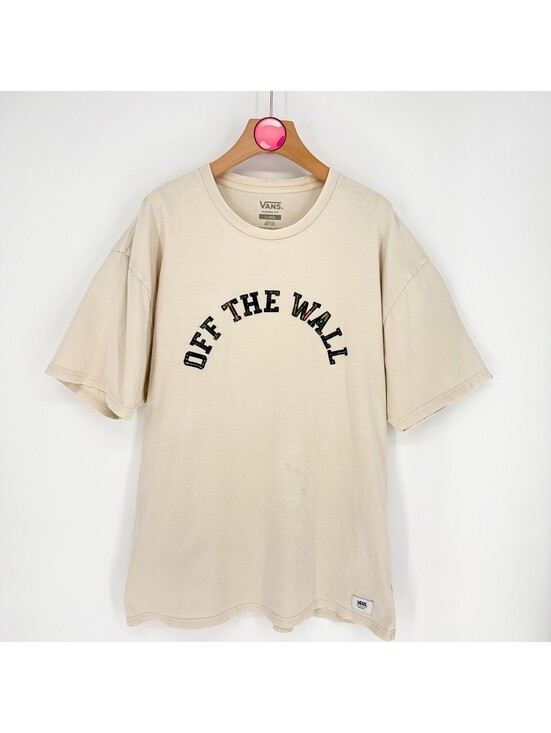 Vans Other - Vans Off The Wall Embroidered Floral Logo T Shirt Men XL